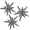 Black White, variant on 3pcs 26inch 3D wine red (Burgundy) Explosion Star foil balloon, wine red Foil Cone Star burst Balloons for Birthday Wedding New Year Party Event