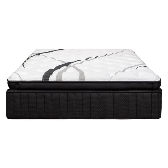 16" Graphite And Titanium Infused California King Gel Memory Foam Ultra plush Hybrid Mattress