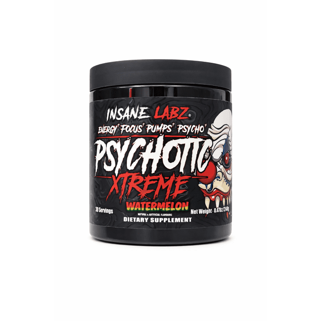 INSANE LABZ PSYCHOTIC XTREME 30 SERV WATERMELON