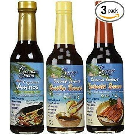 coconut sauce aminos teriyaki garlic secret pack dialog displays option button additional opens zoom
