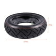 thumbnail image 4 of 2X 10X2.5 Front/Rear Scooter Tire Wheel Solid with Inner Tube Replacement for 10 Inch Electric Scooter Skateboard Diy, 4 of 7