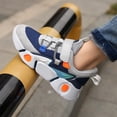thumbnail image 4 of enyan Kids Sneakers Boys Running Shoes Lightweight Sport Girls' Athletic Shoes (Toddler/Little Kid/Big Kid) Grey,3, 4 of 7