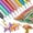 Metallic Multi, variant on Tangerine Yellow Long Balloons Premium 260 Twisting Balloons Animals Magic for Birthday Kids Wedding Party Supply 100pcs