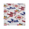 thumbnail image 5 of Microwave Oven Cover Dustproof Cotton Machine Protector Decorative Kitchen Appliance Cover with Side Storage Pockets 13.7x39.3inches, 5 of 5