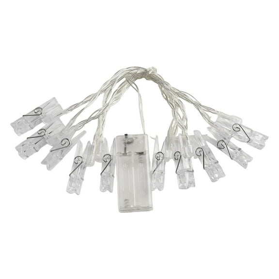 10pc LED Photo Clip Fairy String Lights for Hanging Pictures Wedding Party