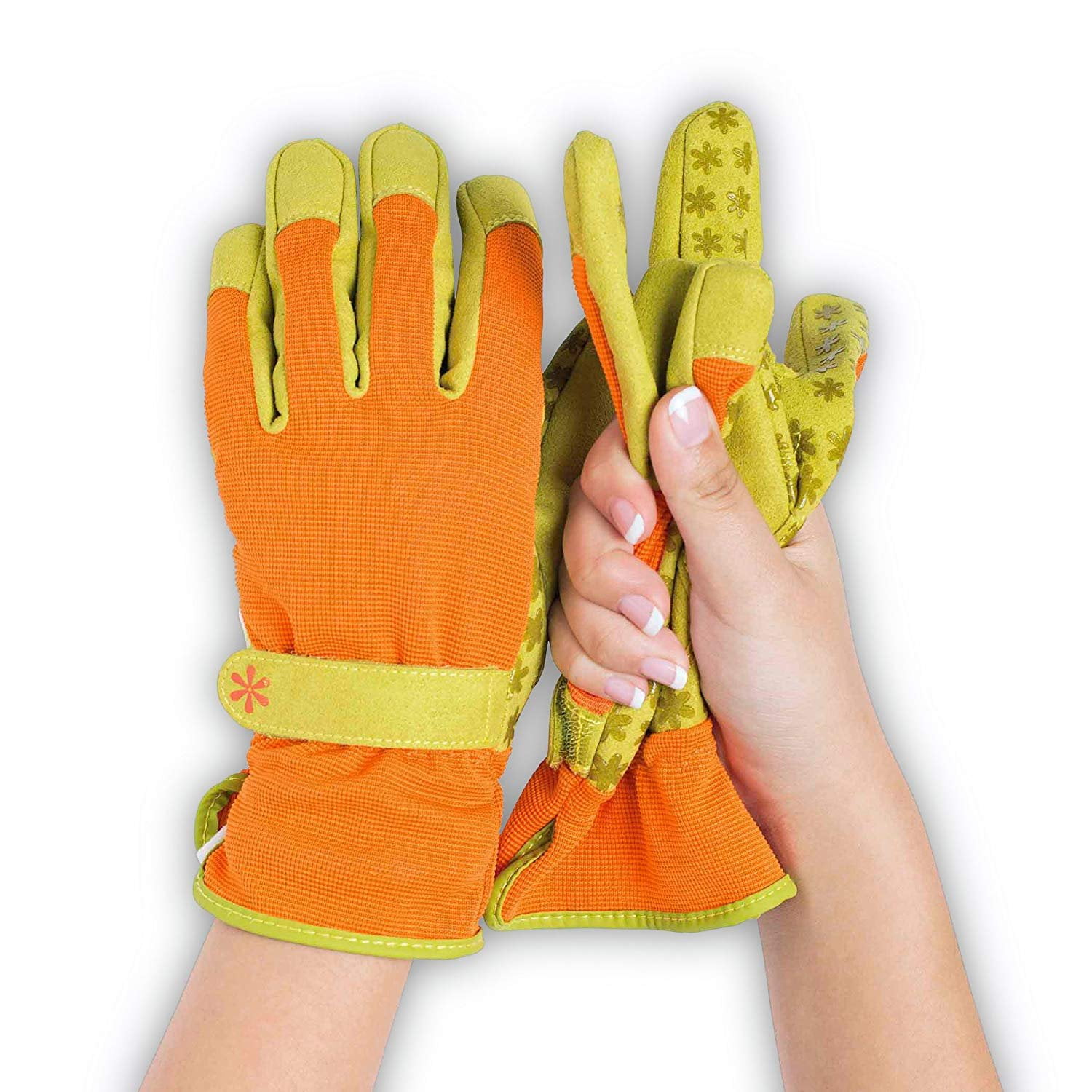 Purple, Large Dig It Gardening Gloves with Fingertip Pillow-top Protection for All Types of Gardening Chores and Other DIY Activities