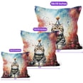 thumbnail image 4 of Hello 2025 Exotic Shorthair Celebrates Happy New Year Firework Balloon Pillow Cushion Double Sided Cat Lover Kitten Owner Gifts Throw Pillow - 02024, 4 of 4