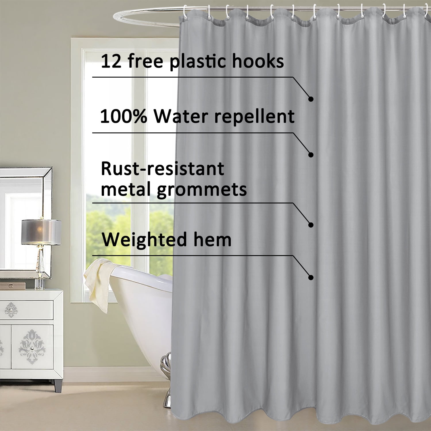 How to clean your shower curtain and liner, according to pros