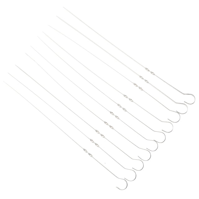 WASHWEPE 10Ud De Bbq Skewer Inoxidable Para Barbacoa Sin Óxido Reutilizable Y Ecológico
