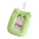 thumbnail image 3 of Llavero porta tarjetas fotográficas de peluche, protector único de tarjetas de regalo, funda protectora suave Verde, 3 of 9