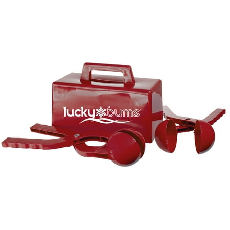 Lucky Bums Kids Snowball Snow Brick Maker Set, Red