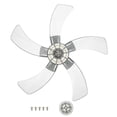 thumbnail image 1 of Set of outdoor fan blades replacement fan blades replacement fan blades replacement fan blades plastic fan blades 5 blade fan replacement, 1 of 3