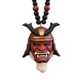 thumbnail image 1 of Colgante Colgante De Coche Con Samurai Hannya Japonés Oni Casco Coche Espejo Retrovisor Encanto Colgante De Moda Decoración De Coche seitruly AP006129-06, 1 of 6
