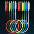 thumbnail image 2 of 6PCS Magnetic Test Leads Silicone Jumper Test Wires 30V AC5A 3.3FT, 2 of 7