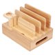 thumbnail image 5 of Organizador De Teléfono, Fastness Bamboo Eco Friendly Soporte De Almacenamiento De Teléfono Inofensivo Para Oficina Para Reloj Para Dormitorio Para Sala De Estudio Ccdes Tablet Storage Stand, 5 of 8