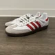 thumbnail image 2 of Adi-das Originals Samba OG White Better Scarlet Men Unisex Casual Shoes IG1025, 2 of 5