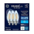 thumbnail image 2 of General Electric LED 60W Light Bulbs, Dimmable Color Enhancing (3 Pack), 2 of 4