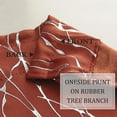 thumbnail image 4 of Kitchen Curtains 36 Inch Length Sets with Valance, 3 Piece Rod pocket Thermal Insulated Room Darkening Blackout Curtains For Kitchen, Bedroom And Bath Room(52X18+26X36 Inch, Rust Red,3 Pieces), 4 of 6