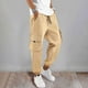 thumbnail image 2 of Pantalones cargo de trabajo para hombre: pantalones informales con múltiples bolsillos para todas las estaciones y actividades de ocio, 2 of 8