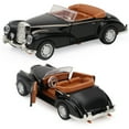 thumbnail image 4 of Mini coche clásico de aleación con sonido y luz, modelo de juguete Roadster (negro), 4 of 14
