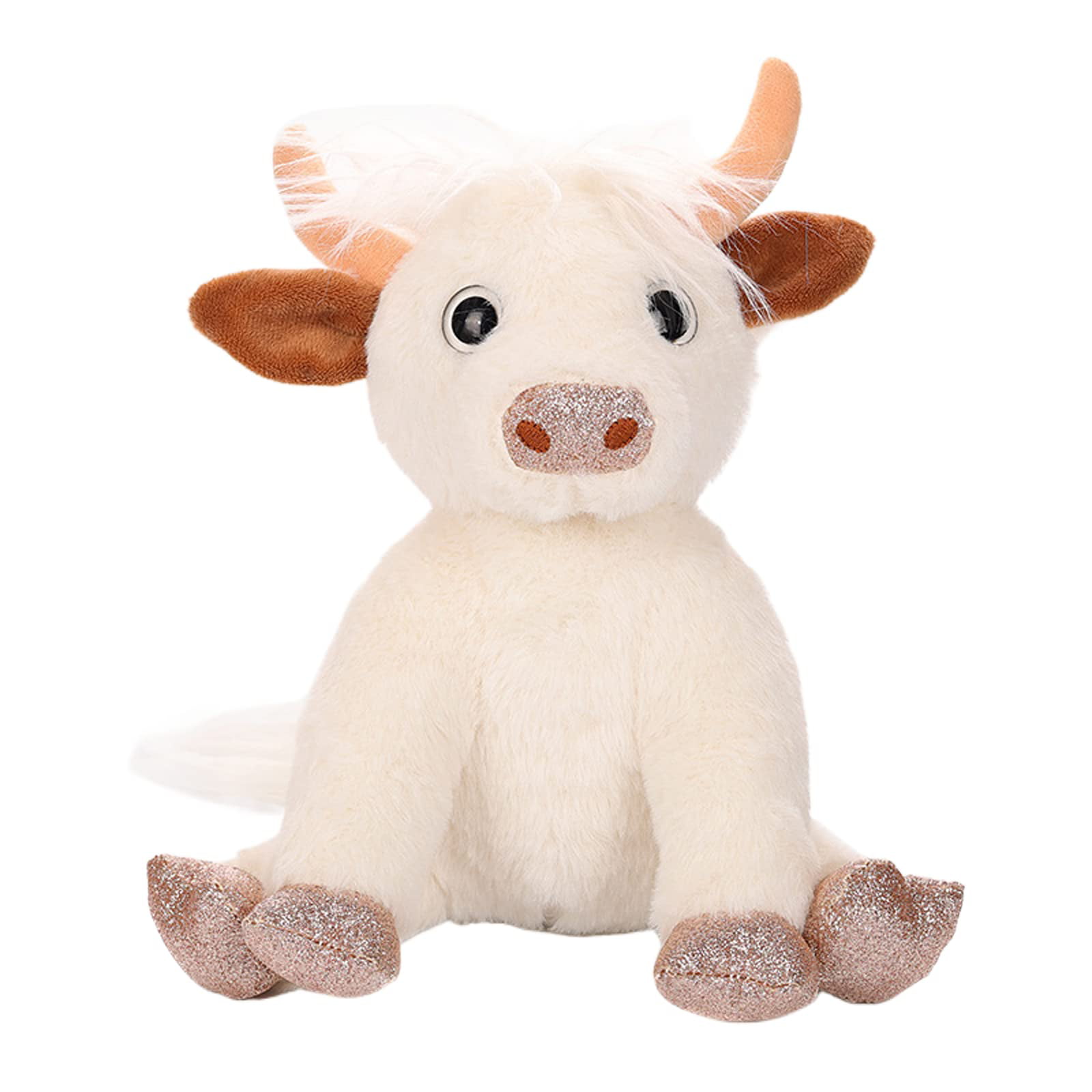 Mewaii® Cuteee Family Highland Cow Stuffed Animal Plush Toy Fluffy Highland  Cow Animal Soft Toy Gift