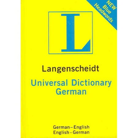 Langenscheidt Universal German Dictionary - Walmart.com