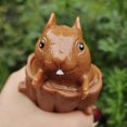thumbnail image 5 of Squeeze Squirrel Cup Evil Decompression Tree Stumps Rubber Children‘s Toy Gifts, 5 of 5