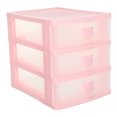 thumbnail image 1 of KAKOWELY Organizador De Escritorio Rosa Con Cajones Plásticos Para Guardar Artículos Y Mantener Espacios Ordenados, 1 of 3