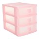 thumbnail image 1 of KAKOWELY Organizador De Escritorio Rosa Con Cajones Plásticos Para Guardar Artículos Y Mantener Espacios Ordenados, 1 of 3