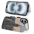 thumbnail image 4 of Compatible with iPhone 11 12 13 mini 14 15 16 Pro Max Plus Wallet Case with Card Holder, PU Leather Kickstand Card Slots Case ( New York Building, iPhone 11), 4 of 7