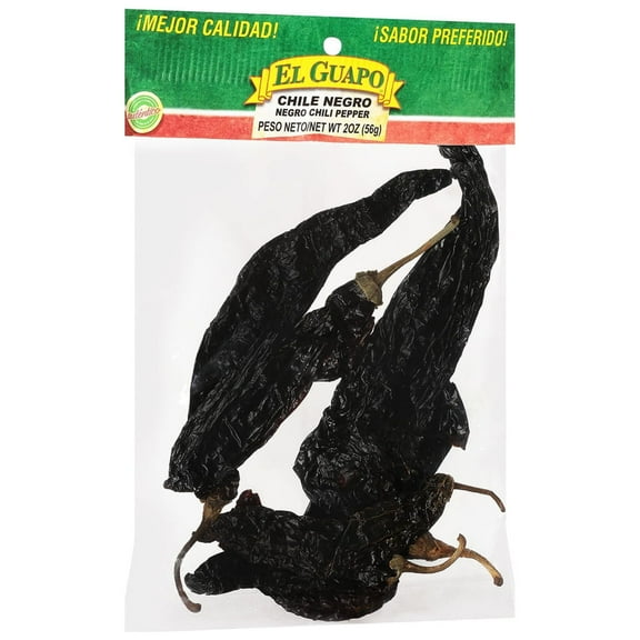 El Guapo Whole Negro Chili Pods (Pack of 2)
