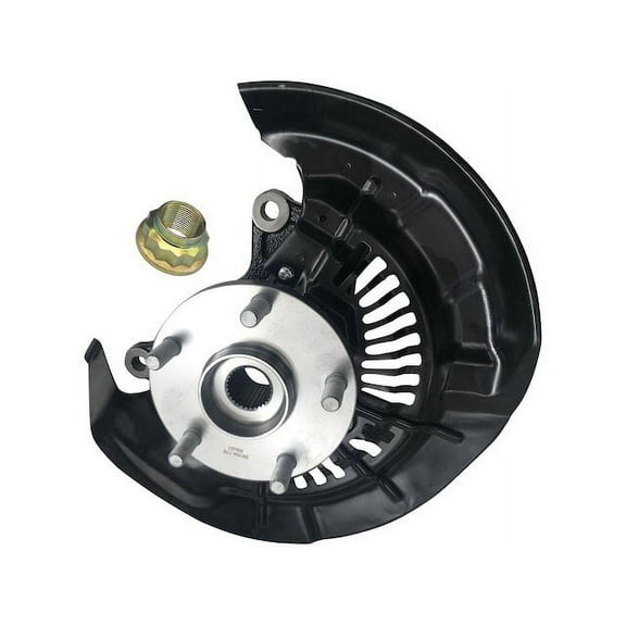 Front Left Steering Knuckle Kit - Compatible with 2008 - 2017 Toyota Highlander FWD 2009 2010 2011 2012 2013 2014 2015 2016