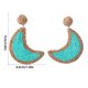 thumbnail image 4 of 1 par de pendientes Retro de verano en forma de luna, joyería colgante para novias, accesorio colgante para el hogar, fiesta en la playa al aire Ropa, zapatos y accesorios Miscelánea Verde claro Qarigey  AP011242-06, 4 of 6