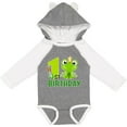 thumbnail image 3 of Inktastic 1st Birthday Prince Frog Boys Long Sleeve Baby Bodysuit, 3 of 5