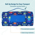 thumbnail image 4 of Wildkin Kids Microfiber Kids Nap Mat for Boys and Girls (Robots), 4 of 8