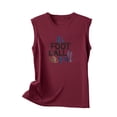 thumbnail image 4 of Womens Fashion Printed Round-Neck Loose Sleeveless T-shirt Pullover Tops, 4 of 4
