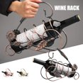 thumbnail image 2 of VALINK Wine Rack Bottle Holder Single Bottle Holder Stand Rack Metal Furnishing Craft for Wine Storage, 2 of 6