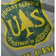 thumbnail image 5 of Happy Camper US Forest Service Toddler Boy Girl T Shirt Infant Toddler Brisco Brands 12M, 5 of 6