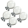 thumbnail image 1 of FUTUREORYY 5 Pcs Boutons de Meubles Ronds en Cristal pour Poignées d'Armoire et de Tiroir, 1 of 8