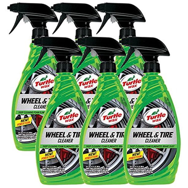Turtle Wax T18 Spray All Wheel White Sidewall Tire Cleaner Case of
