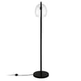 thumbnail image 3 of Henn&Hart Lampe de Sol Moderne en Métal 14"W Finition Bronze Noirci, 3 of 7