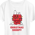 thumbnail image 3 of Peanuts - Christmas - Christmas Snoopy - Women's Short Sleeve Graphic T-Shirt, 3 of 5