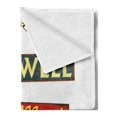 thumbnail image 2 of Saying Soft Flannel Fleece Throw Blanket, Live Well Love Much Laugh Often Words Rusty Signs Tied Chains Print, Cozy Plush for Indoor and Outdoor Use, 50" x 70", Multicolor, by Ambesonne, 2 of 5