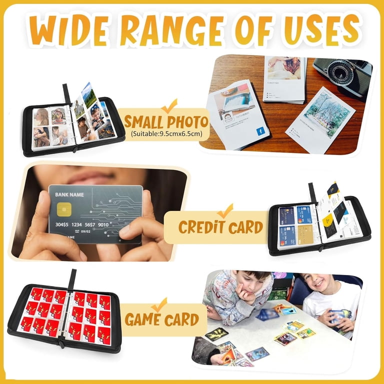 OHHLIHOME Pokemon Card Binder, 9-Pocket Album, 900 Cards Capacity, Waterproof PU Leather - Walmart.com OHHLIHOME Pokemon Card Binder, 9-Pocket Album, 900 Cards Capacity, Waterproof PU Leather - Walmart.com