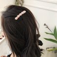 thumbnail image 4 of 2 Pcs Pince à Cheveux Décorative en Strass Perle Barrette pour Femmes Filles, 4 of 10