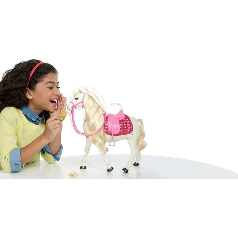 Barbie DreamHorse & Doll, Interactive Toy - Walmart.com