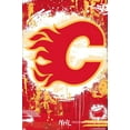 thumbnail image 1 of Flames de Calgary de la LNH – Logo maximaliste 23, 1 of 4