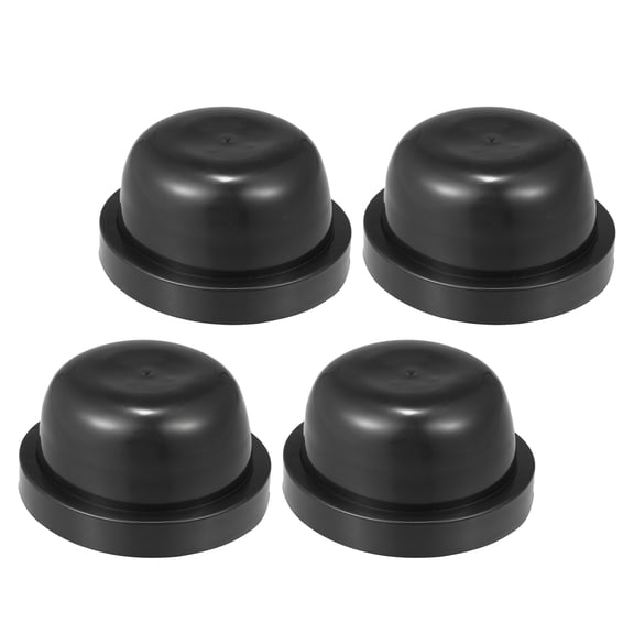 4 Pcs Universal Rubber Housing Seal Cap ID 80mm Vehicle Headlight Dust Cover Waterproof Dustproof Shell Cap