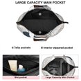 thumbnail image 3 of Blue Boho Abstract and Plant Pattern Travel Tote Bags for Women Carry On,Large Weekender Bags for Women Travel,Multi Functional Duffle Bag for Work,Shopping,Sports, 3 of 5