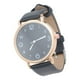thumbnail image 2 of EeaseMX Reloj casual para mujer Reloj de pulsera con correa de cuero PU de moda Reloj de cuarzo para damas y niñas (Negro), 2 of 8